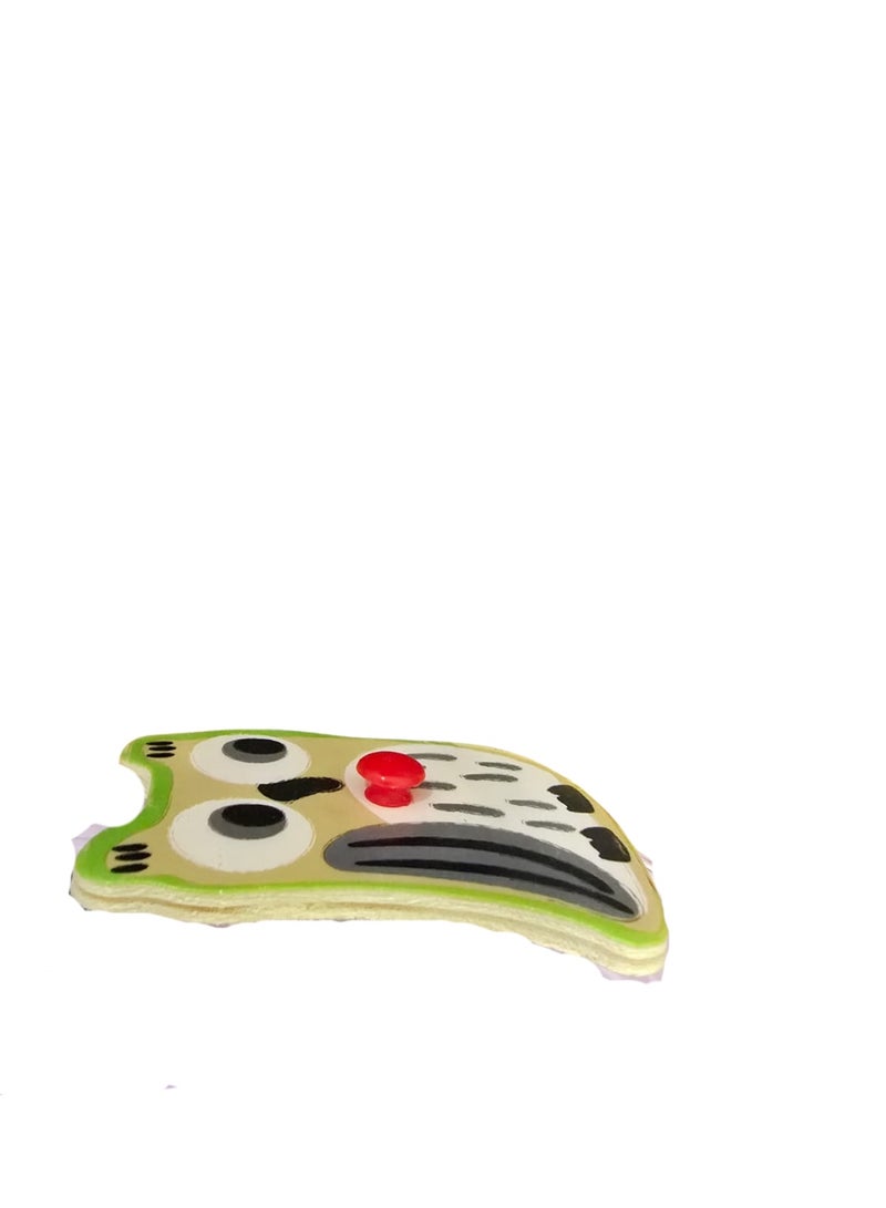 Kids Wooden Animal Puzzle with Pegs – Early Learning Toy - Image 2